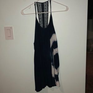 Navy and tie dye sundress